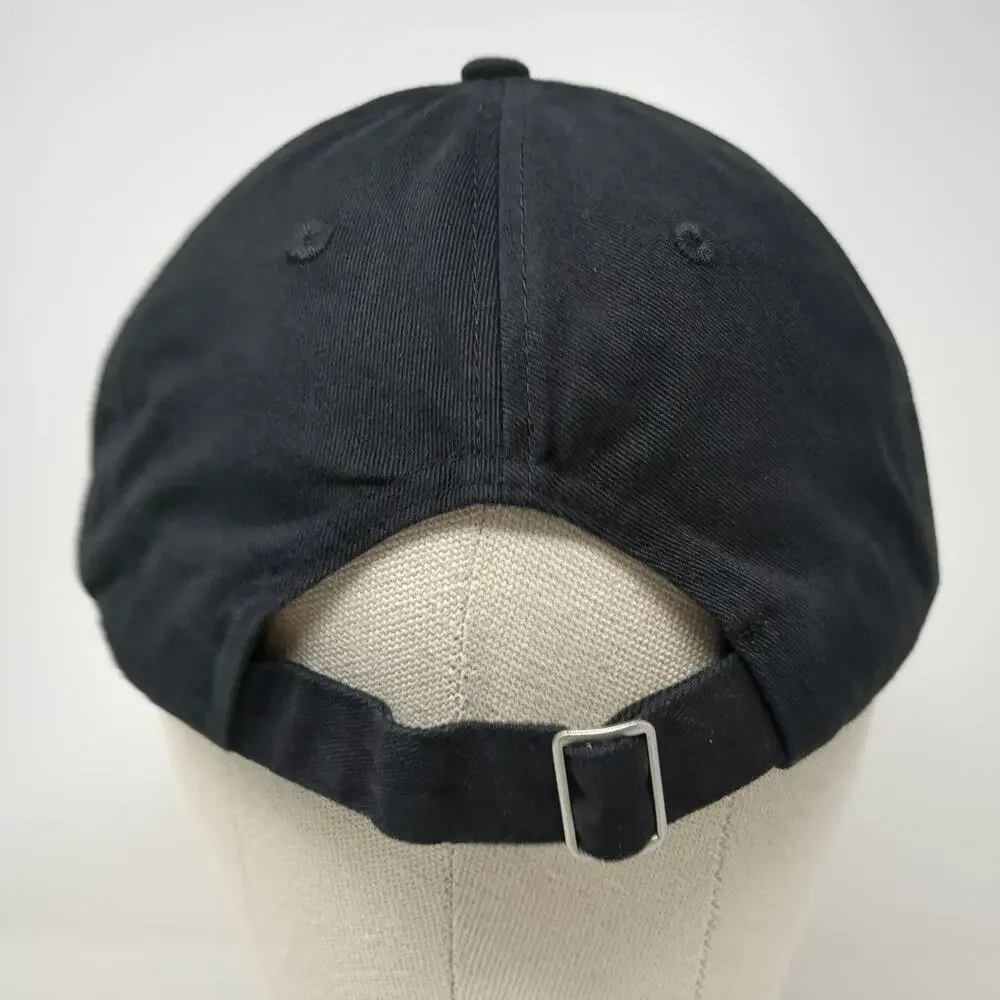 Port & Company Baseball Cap Black One Size Hat MILOCON Embroidered Slideback